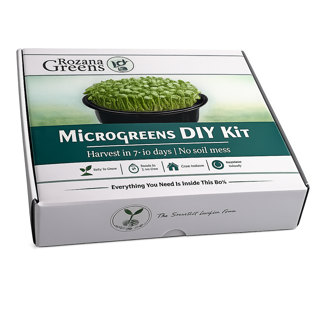 DIY microgreens kit
